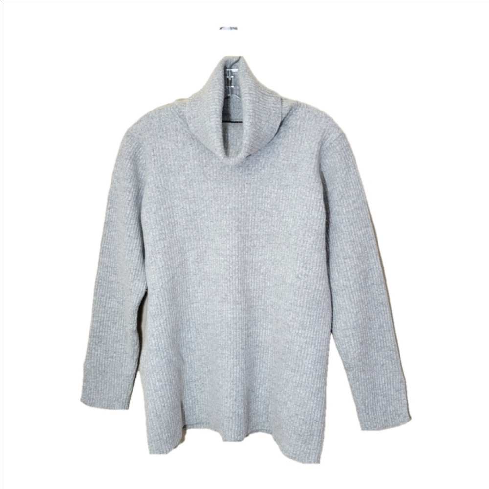 Banana Republic Merino Wool Blend Extra Fine Ribbed Knit Sweater Size XL